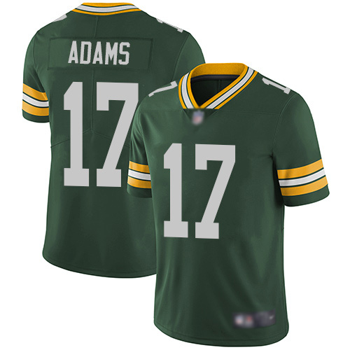 Green Bay Packers Limited Green Men #17 Adams Davante Home Jersey Nike NFL Vapor Untouchable->green bay packers->NFL Jersey